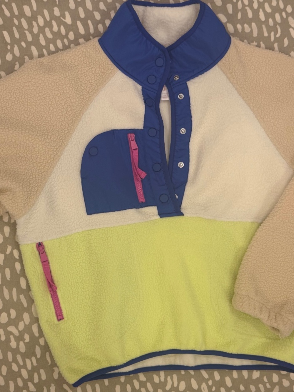 GB Teddy bear fleece